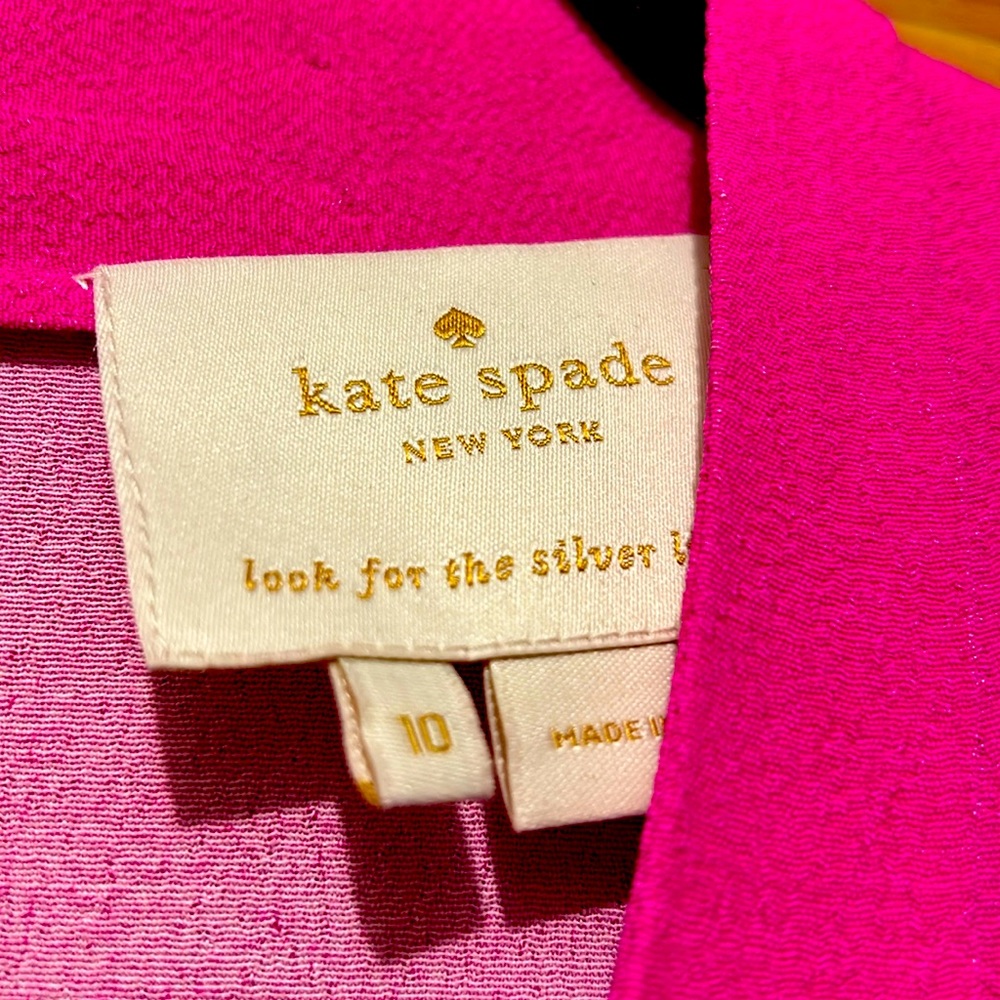 Hot pink Kate Spade Dress 10